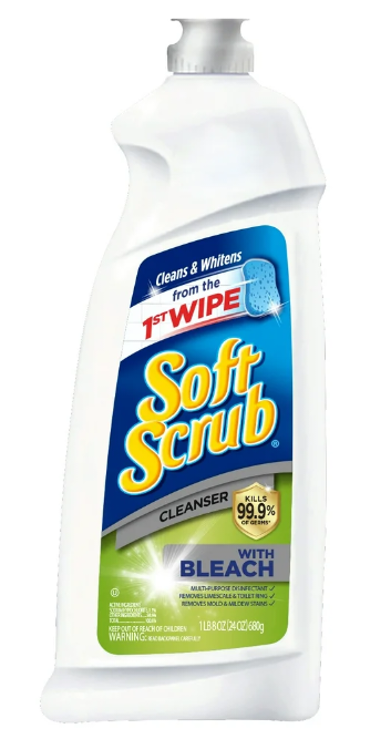 (#1) Soft Scrub With Bleach